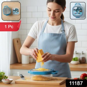 Konvex Duo Grater With Container And Lid (1 Pc)