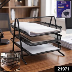 Heavy Duty Metal 3-tier Multi Rack Stand Durable Organizer Rack
