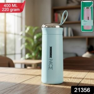 Leak Proof Glass Water Bottle (1 Pc)