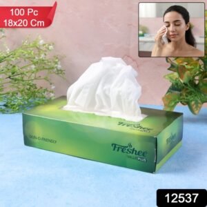 Freshee Premium Skin-friendly Facial Tissues 100 Pc Box (18 X 20 Cm)