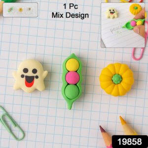 Cute Cartoon Eraser - (1 Pc Mix Design)