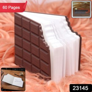 Chocolate Shaped Notebook Diary 60 Pages (1 Pc)
