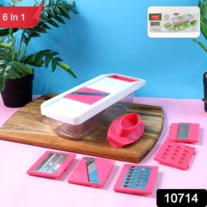 6-in-1 Vegetable Slicer Grater Chopper - (Set)