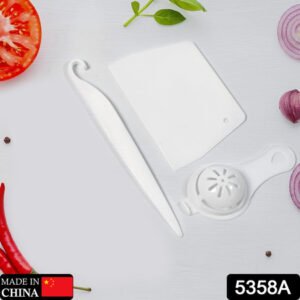 5358a Cake Making And Decorating Tools Combo Suitable For Kitchen Home And Bakery ( 3pc Set )