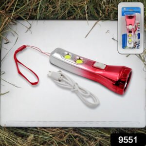Multi Functional 3 Led Torchlight Flashlight (1 Pc)