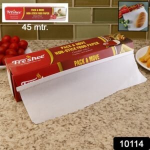 Freshee Pack Move Non-stick Food Paper 40 Meter + 5 Meter Free (Total 45 Meter)
