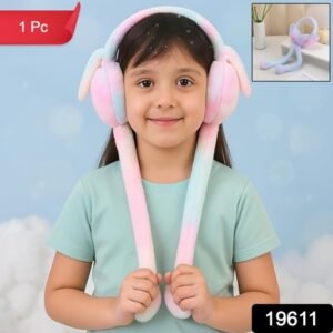 Soft Plush Winter Earmuffs For Kids (1 Pc)