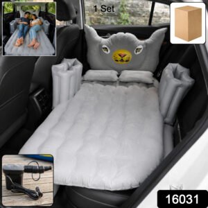 Car Air Mattress Bed Set Inflatable Travel Bed With Pillow Cushions Air Pump