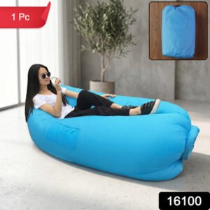 Inflatable Air Lounger Sofa For Outdoor Camping Beach Pool (1 Pc)