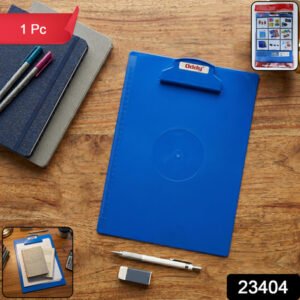 Oddy Plastic Clip Board 1 Pc Blue A4 Size With Secure Grip