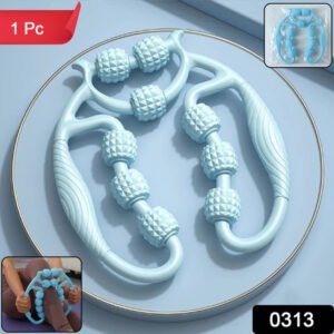 Handheld Body Massage Roller For Legs Arms Muscle Relaxation (1 Pc)