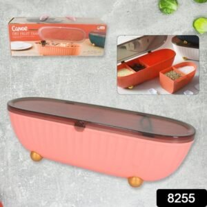8255spice Bottle Spice Jar Durable Spice Seasoning Box Jar Food Grade Spoon Seasoning Case For Kitchen Dry Fruit Tray (1 Pc)