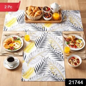 2 In 1 Reversible Dining Table Placemat (2 Pc Small Big)