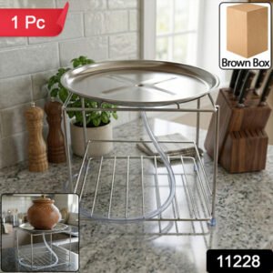 Heavy Duty Stainless Steel Multipurpose Utensils Stand 1 Pc