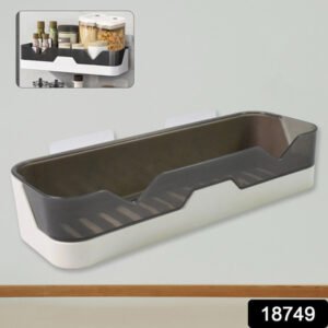 Wall Mounted Adhesive Bathroom Shower Caddy Shelf Plastic (1 Pc)