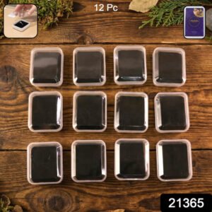 Mini Jewellery Storage Box For Rings Earrings  Small Accessories (12 Pc)