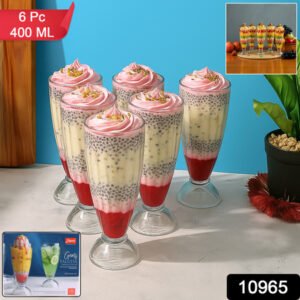 Apex Premium Dessert Falooda Glasses (Approx 400ml 6 Pc)