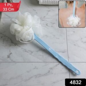 Long Handle Shower Brush Back Scrubber (1 Pc33 Cm)