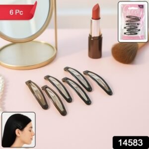 Hair Clips For Women Girls - (6 Pc Set)