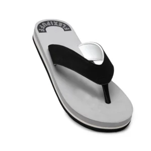 Unisex Rubber Men's Slippers for Ultimate Comfort (Grey)