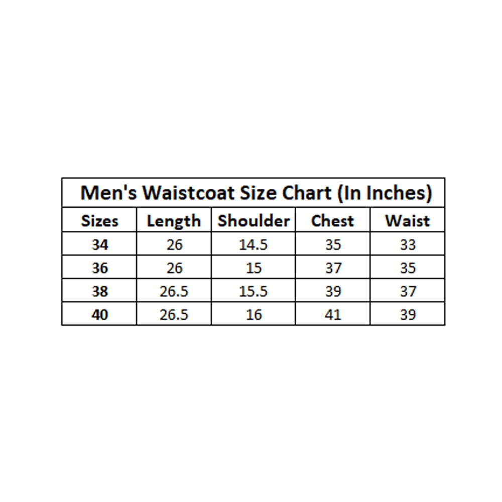 Men's Jacquard Printed Full Sleeve Waistcoat (Blue) - Image 3