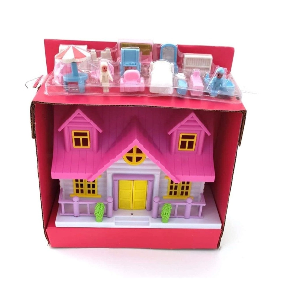 Mini Doll House | Plastic | Toys | 3+ Years - Image 3