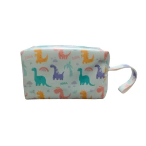 Pouch - Dinosaur Theme | Canvas | Stationery | 3+ Years