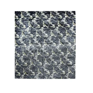 Pack Of 3_Fancy 3D Wall Decor – Stylish Black Decorative Wall Art (Color: Assorted )