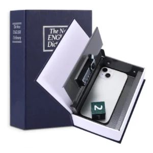 Secret Book Safe with Number Locker (Blue)