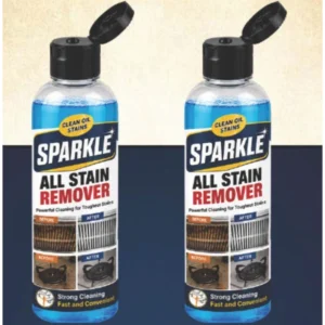 Pack of 2 Sparkle Kitchen Stain Remover Liquid Bottles 100 ML