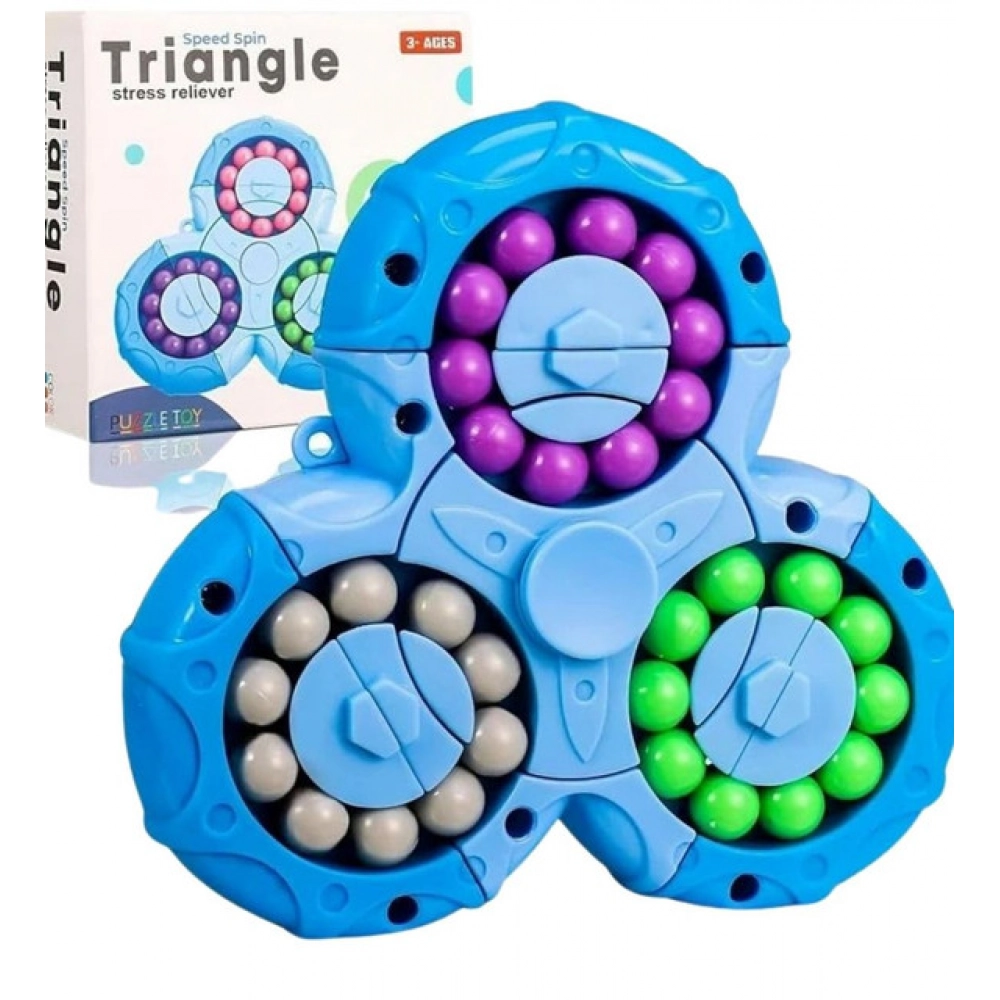 Magical Bean Puzzle Toy Spinner (Multicolor) - Image 2