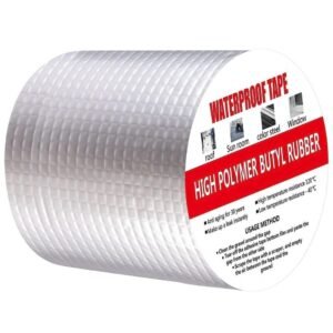 Aluminium Waterproof Foil Tape (4 Inch) (Silver)