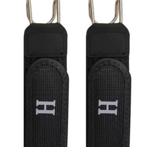 Buckle Less Belt Pair (Black)