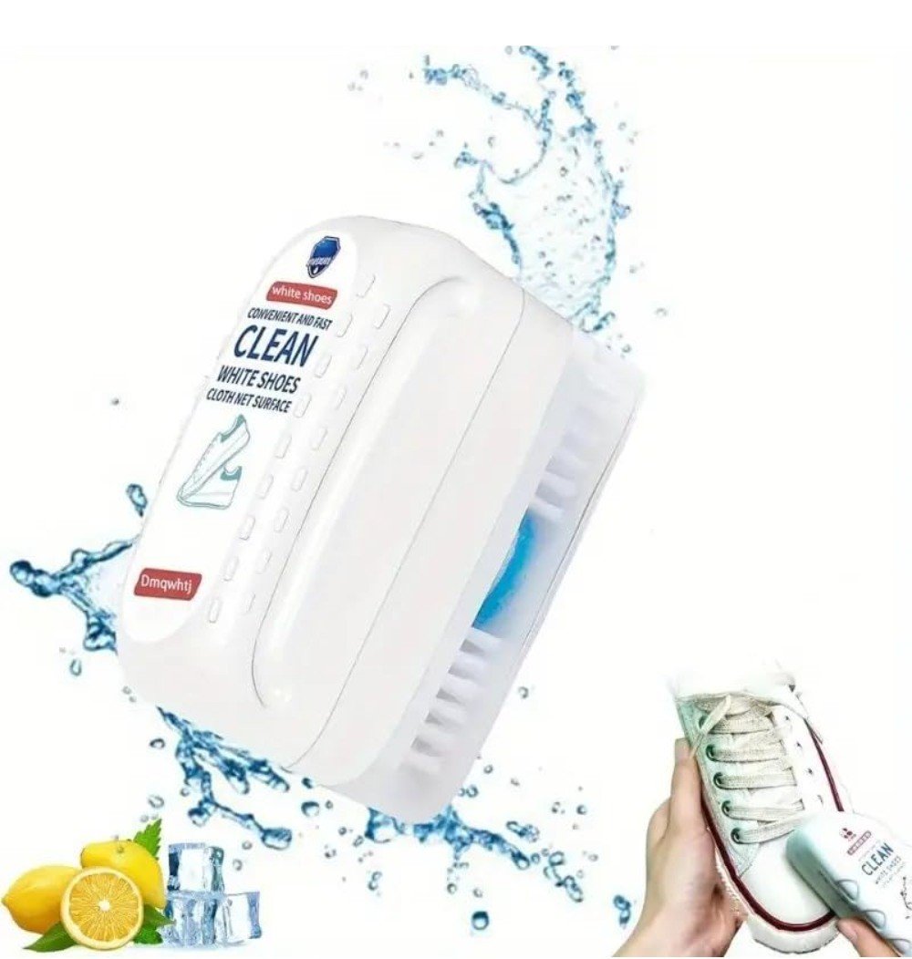 2 in 1 Shoe Cleaning Brush (White)