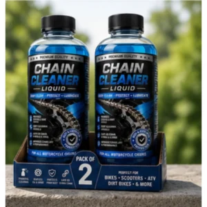 Pack of 2 Chain Cleaner Liquid Bottles 100 ML