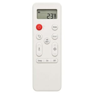 AC Remote Control Model 356E Compatible with LG AC (White)