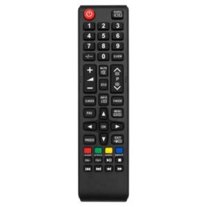 TV Remote Control Model 1453 Compatible with Croma LCD/LED TV (Black)