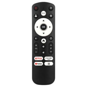 TV Remote Control Model 1454 Compatible with Acer Smart TV LCD/LED,No Voice,Netflix & YouTube Buttons (Black)