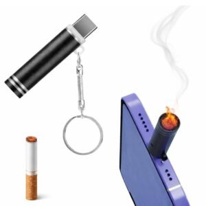 Metal Type C USB Cigarette Lighter (Multicolor)