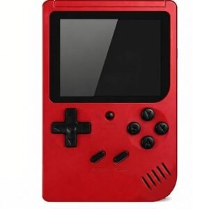 Plastic Retro Handheld Gaming Console for Kids (Red)