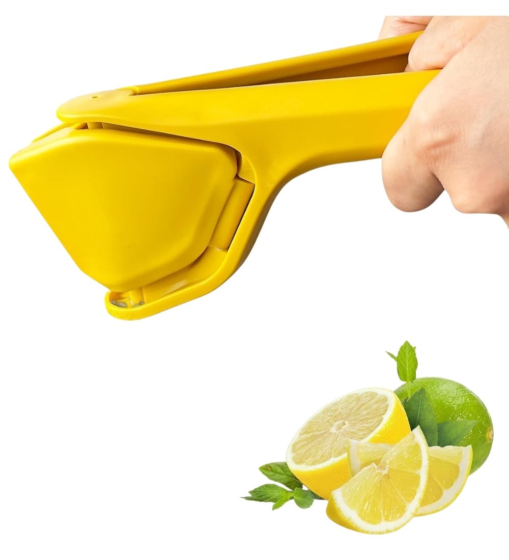 Plastic Lemon Squeezer (Yellow) - Image 2