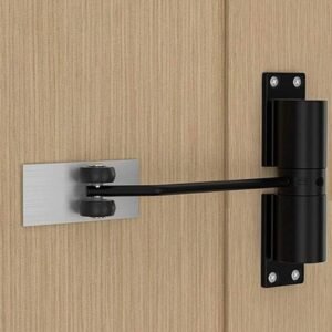 Aluminium Alloy Automatic Door Closer (Black)