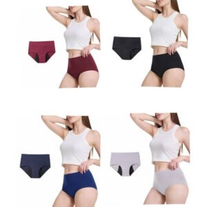 Cotton Women's Period Panty S To 2XL (Multicolor)