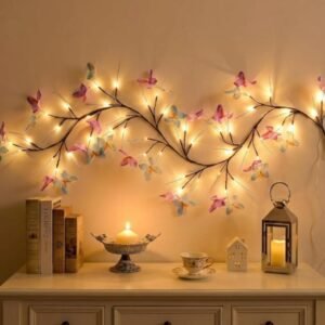 Plastic Butterfly Tree Light (Multicolor)