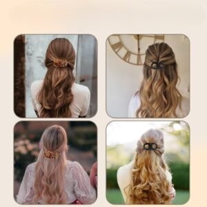 Plastic Magnetic Hair Clip (Multicolor)