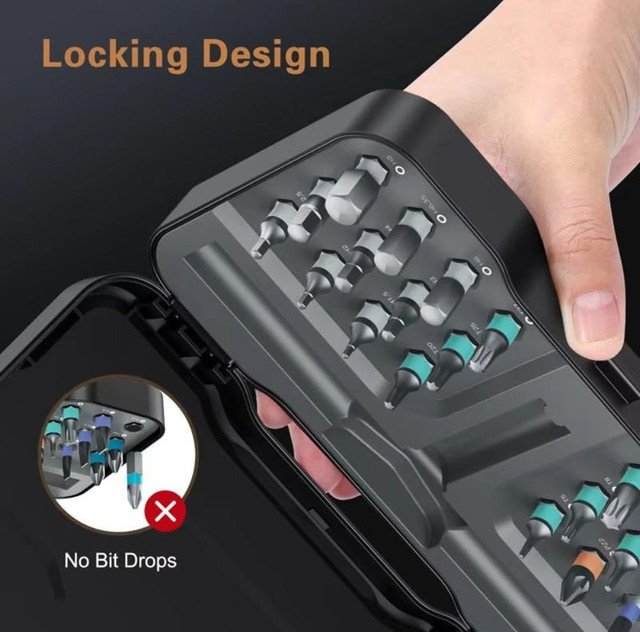 Alloy Steel 24-In-1 T Shape Screwdriver Set (Multicolor) - Image 4