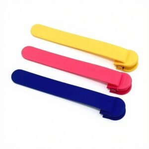 Silicone 3 pieces Set Smart Bookmark Clip (Multicolor)
