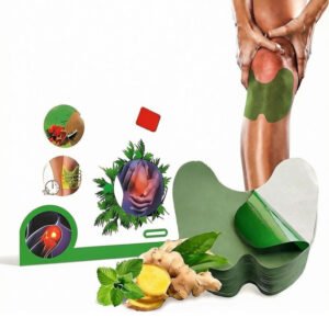 Natural Fabric Knee Patch 10 Pieces Set (Green)