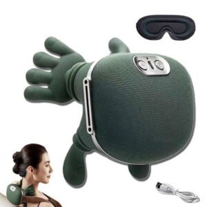 Dealsure Neck Massager for Cervical Pain | Neck and Shoulder Massager Machine | Wireless Heated Neck Massager & Shoulder Massager | Portable Electric Body Massager for Back