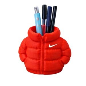Plastic Nike Puffer Jacket Pen Holder (Multicolor)